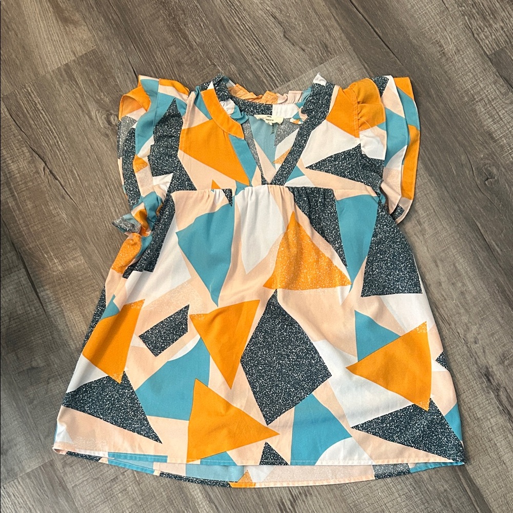 Entro Print Women's Top - Multicolor